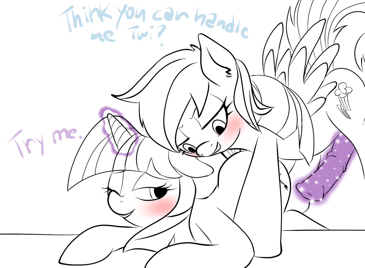 Rule34 – If it exists, there is porn of it / rainbow dash (mlp), twilight sparkle (mlp) / 71677