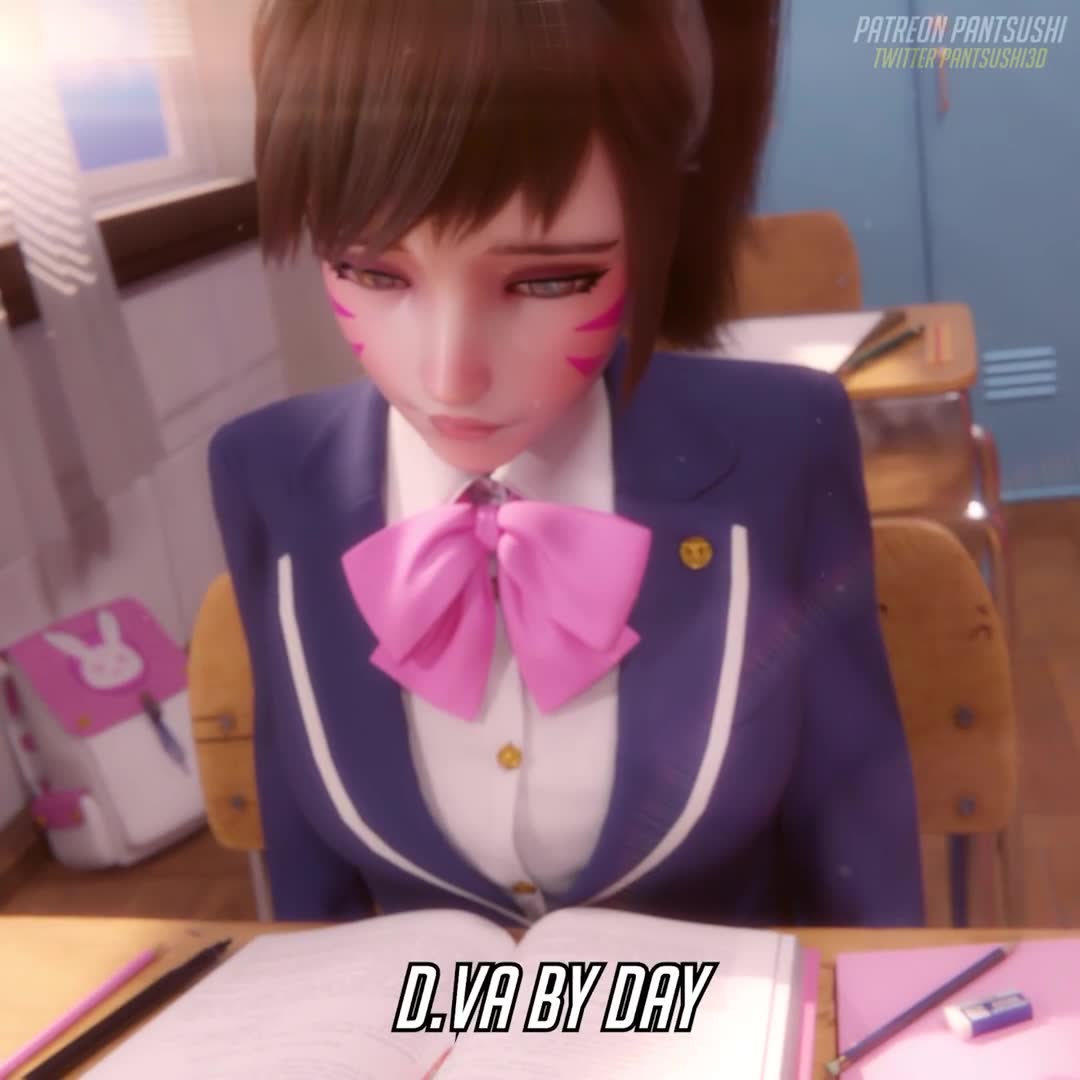 Rule34 – If it exists, there is porn of it / pantsushi, d.va / 8647436