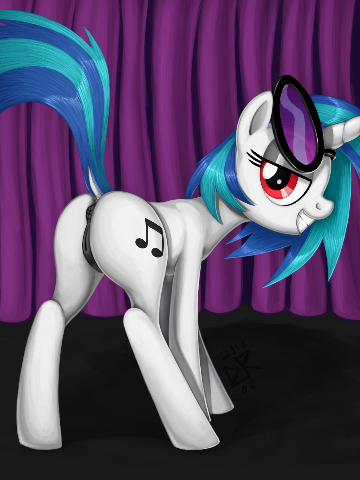 Rule34 – If it exists, there is porn of it / vinyl scratch (mlp) / 72125
