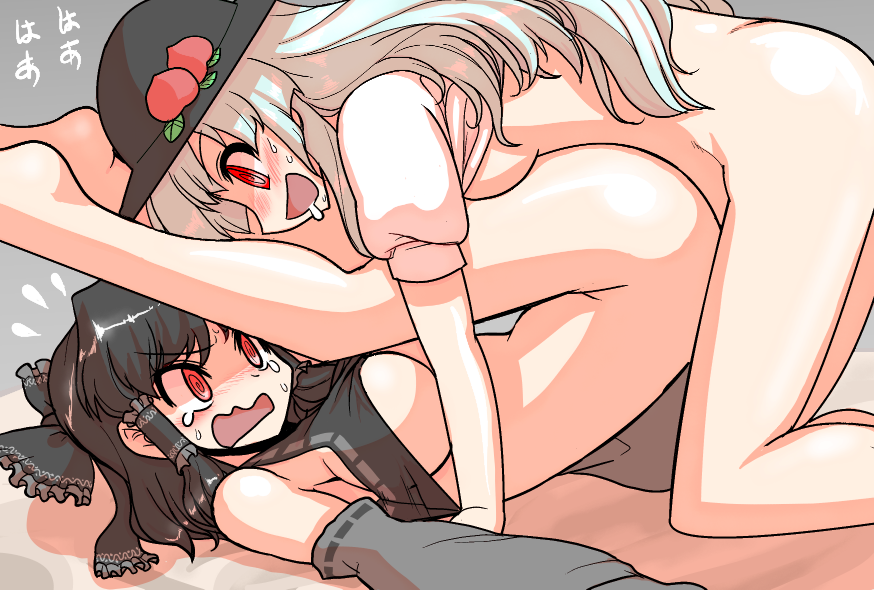 Rule34 – If it exists, there is porn of it / mono (moiky), reimu hakurei, tenshi hinanawi / 72665