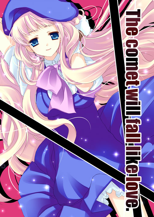 natsume eri, sheryl nome, macross, macross frontier, 00s, earrings, hat, jewelry, long hair, pink hair, solo, very long hair