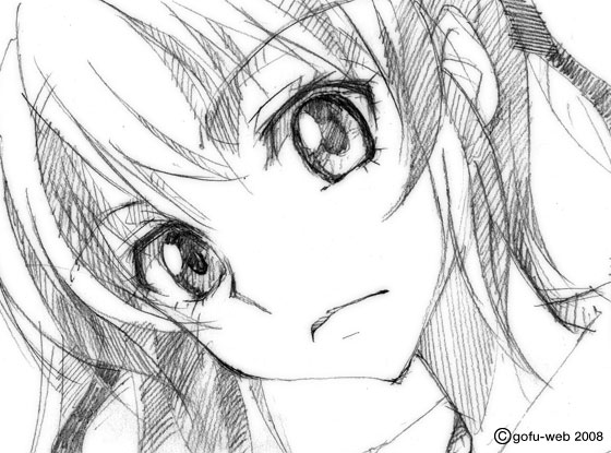 gofu, shimizu raimei, nabari no ou, traditional media, 00s, greyscale, monochrome, sketch