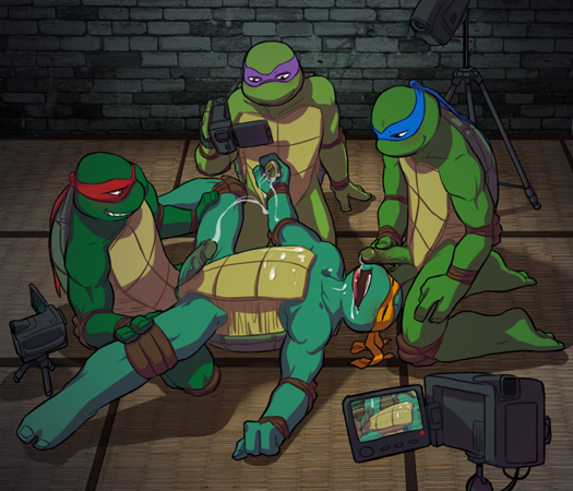 Rule34 – If it exists, there is porn of it / sneefee, donatello, leonardo, michelangelo, raphael / 72822