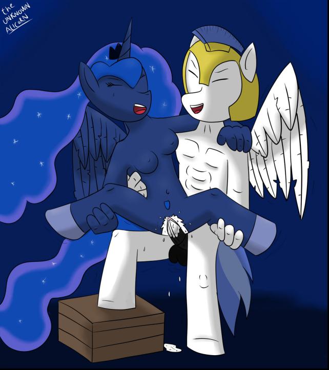 Rule34 – If it exists, there is porn of it / the unknown alicorn, princess luna (mlp), royal guard pony / 73570