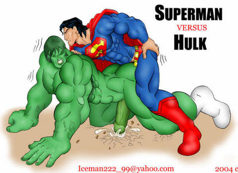 Rule34 – If it exists, there is porn of it / icemanblue, hulk, superman / 73603