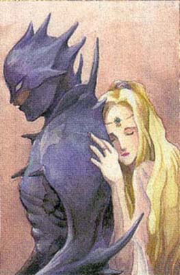 cecil harvey, rosa farrell, final fantasy, final fantasy iv, lowres, 1990s (style)