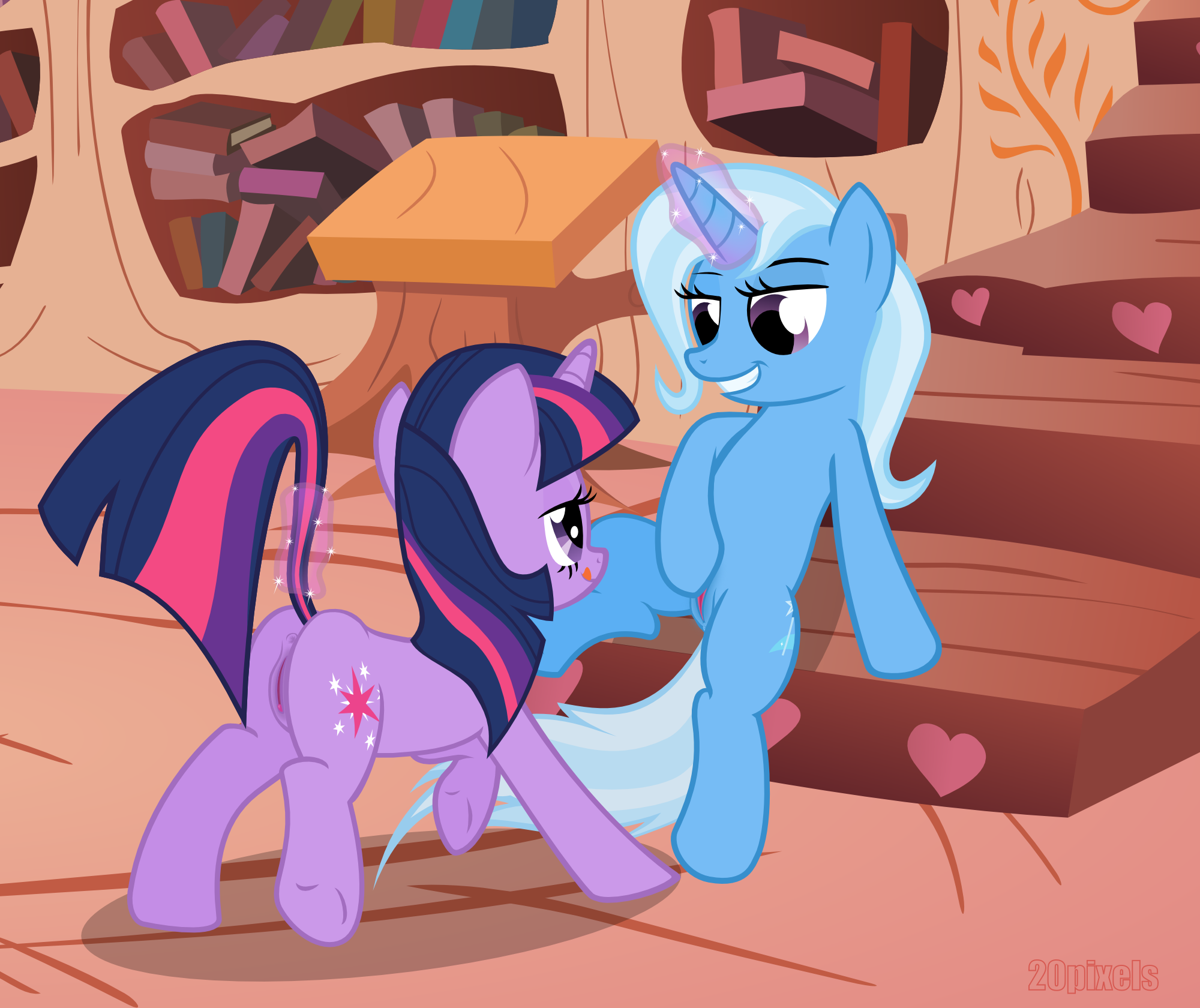 Rule34 – If it exists, there is porn of it / 20pixels, trixie lulamoon, twilight sparkle (mlp) / 73711