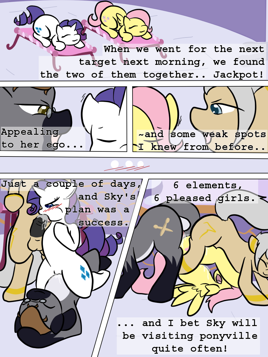 Rule34 – If it exists, there is porn of it / xxskyxx, fluttershy (mlp), original character, rarity (mlp) / 73881