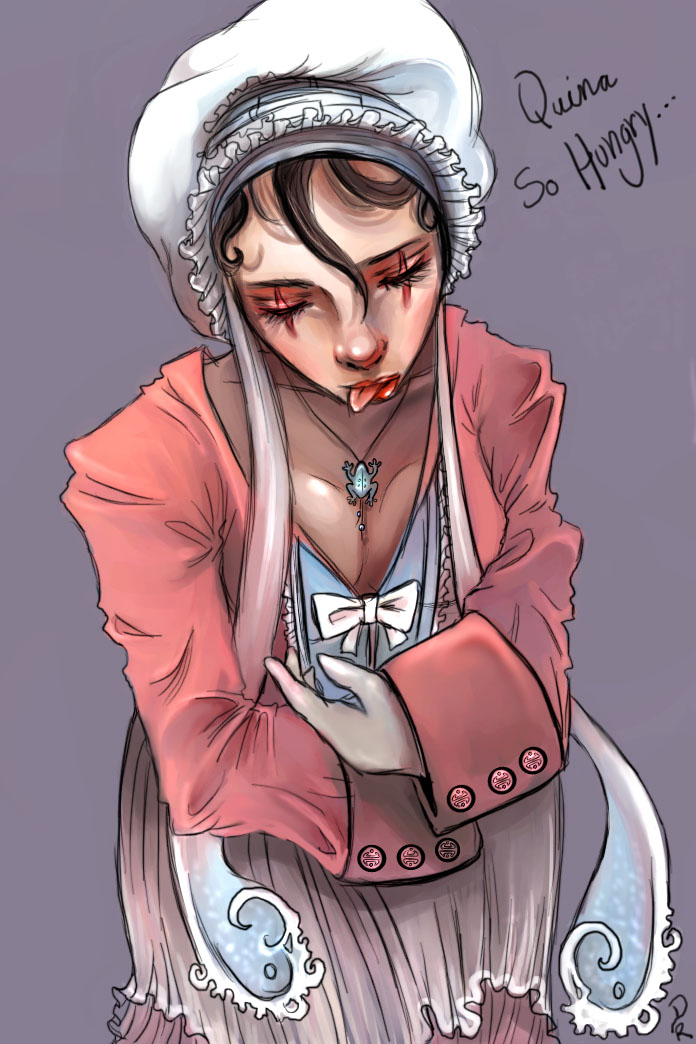 quina quen, final fantasy, final fantasy ix, 00s, 1girl, androgynous, female focus, genderswap, genderswap (mtf), personification, reverse trap, solo, trap