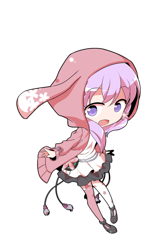 dairi, yuzuki yukari, yuzuki yukari (onn), yuzuki yukari (vocaloid4), vocaloid, voiceroid, commentary request, large variant set, variant set, 1girl, asymmetrical legwear, black shoes, black skirt, chibi, chibi only, collarbone, dress, flower, full body, hair between eyes, hair flower, hair ornament, hair ribbon, long sleeves, mismatched legwear, pantyhose, purple hair, ribbon, shoes, short hair with long locks, sidelocks, skirt, solo, tachi-e, transparent background, tress ribbon, white dress