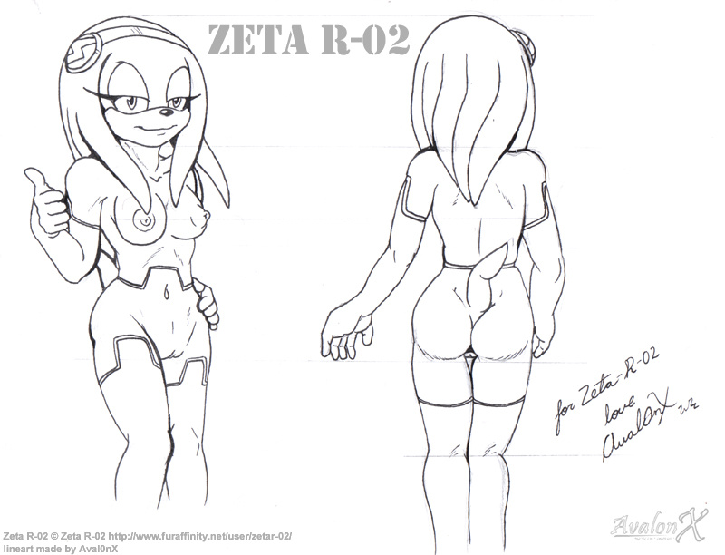 Rule34 – If it exists, there is porn of it / aval0nx, zeta the echidna / 75774