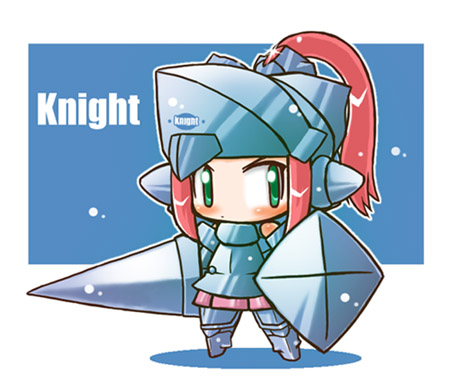lowres, armor, board game, chess, chibi, helmet, knight, lance, polearm, shield, solo, spear, weapon