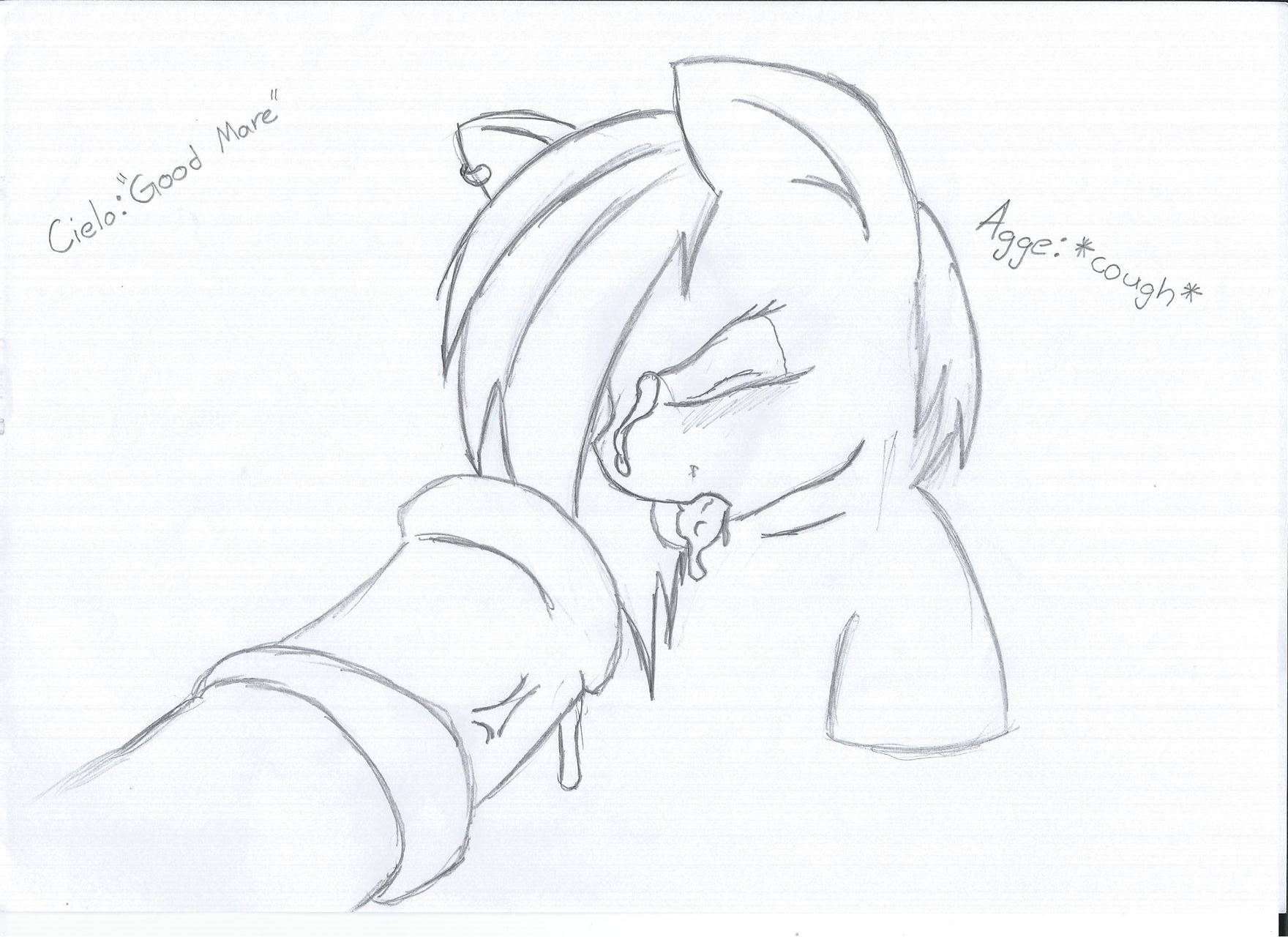 Rule34 – If it exists, there is porn of it / agge, aggerey, cielo, cielorey, original character, rey (pony) / 76484