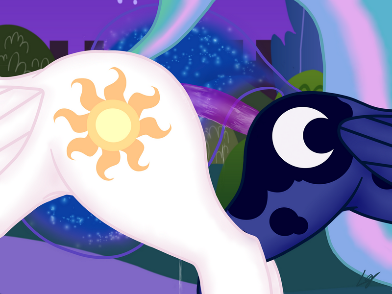 Rule34 – If it exists, there is porn of it / princess celestia (mlp), princess luna (mlp) / 76553