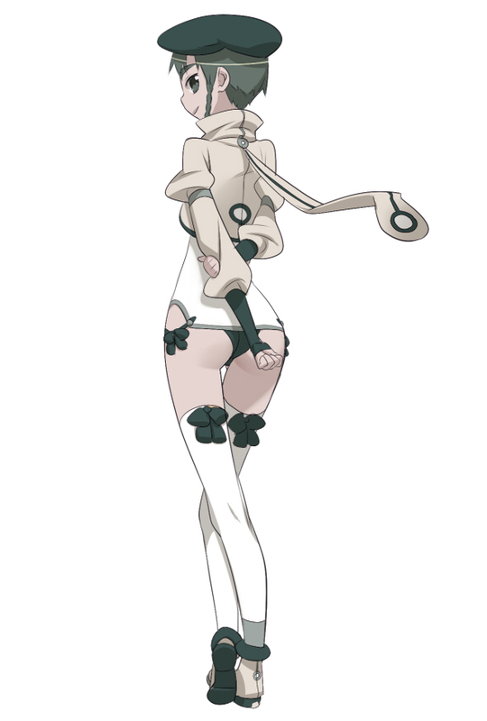 tensugi takashi, tagme, 1girl, ass, female focus, hat, solo, thighhighs