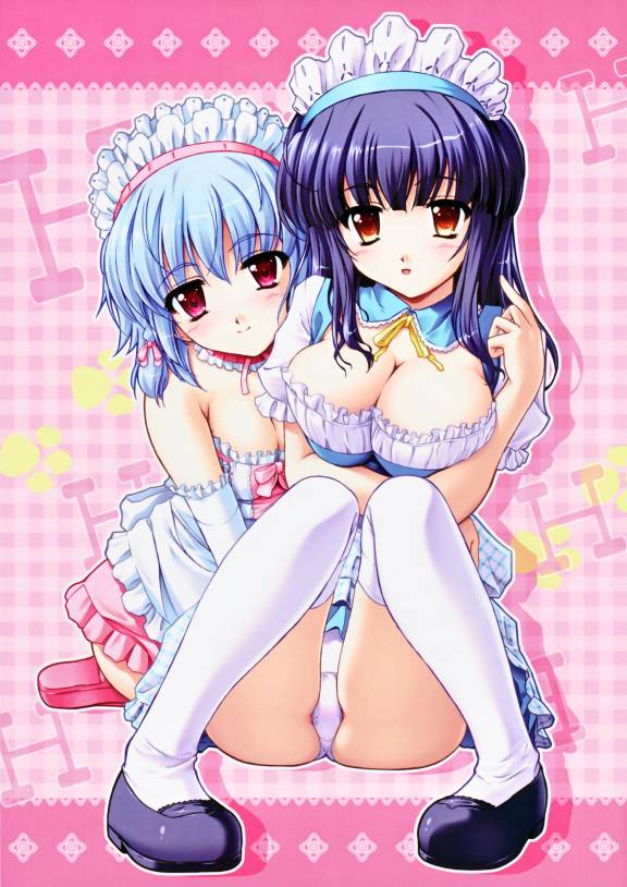 ayakashi, tagme, 00s, 2girls, multiple girls, panties, skirt, underwear
