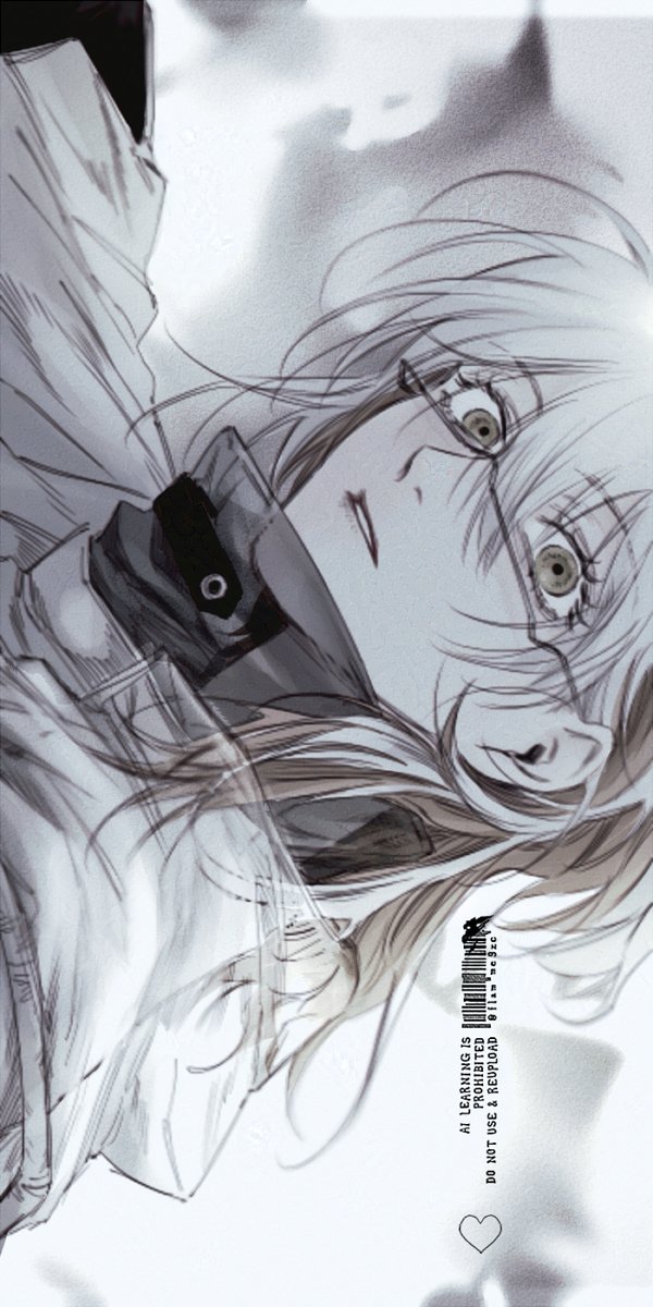 medicine pocket, reverse:1999, highres, 1other, androgynous, brown hair, coat, glasses, grey background, gyujik qzc, looking at viewer, medium hair, multicolored hair, parted lips, portrait, sideways, solo, streaked hair, white coat, white hair
