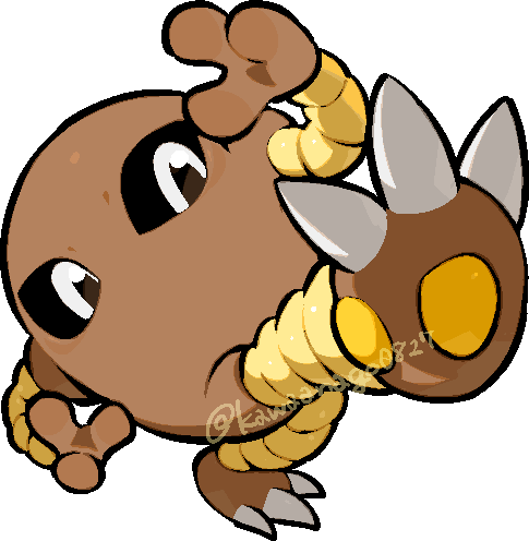 kawaanago, hitmonlee, nintendo, pokemon, commentary request, lowres, black sclera, chibi, chibi only, colored sclera, full body, gen 1 pokemon, kicking, no mouth, pokemon (creature), pokemon focus, solo, standing, standing on one leg, transparent background, twitter username, white eyes