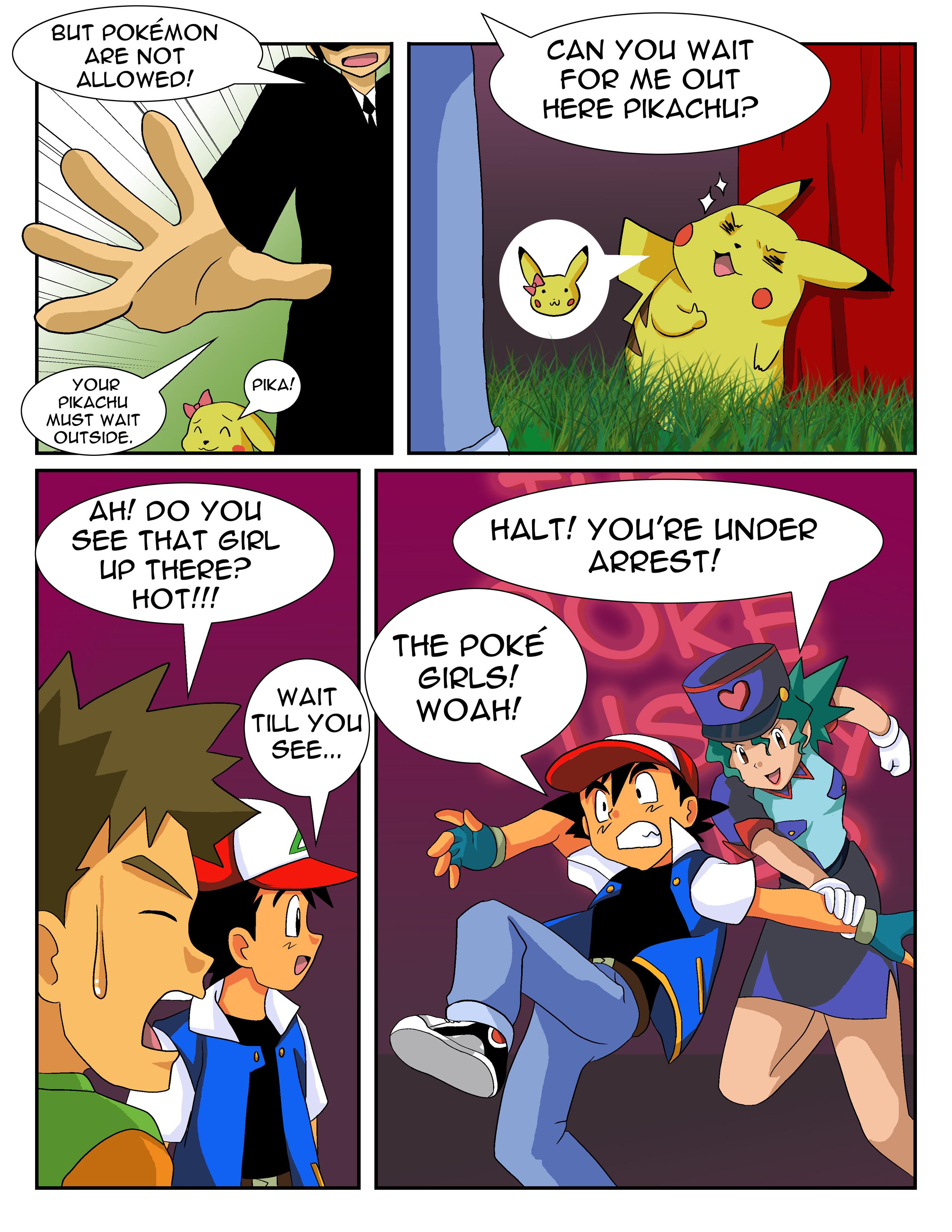 Rule34 – If it exists, there is porn of it / ash ketchum, brock, officer jenny (pokemon), pikachu, satoshi (pokemon) / 77971