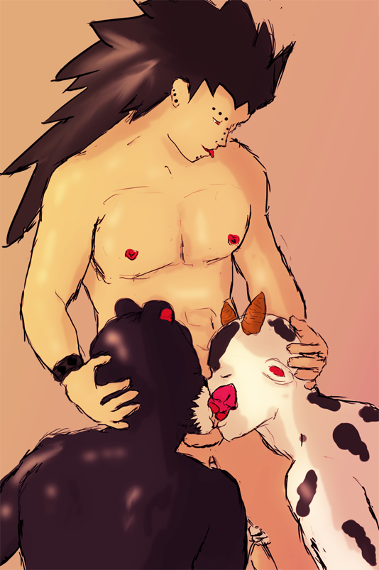 Rule34 – If it exists, there is porn of it / joh29, gajeel redfox, pantherlily, taurus (fairy tail) / 78557