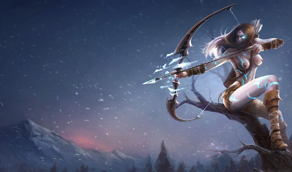 Rule34 – If it exists, there is porn of it / ashe (league of legends), woad ashe / 78825