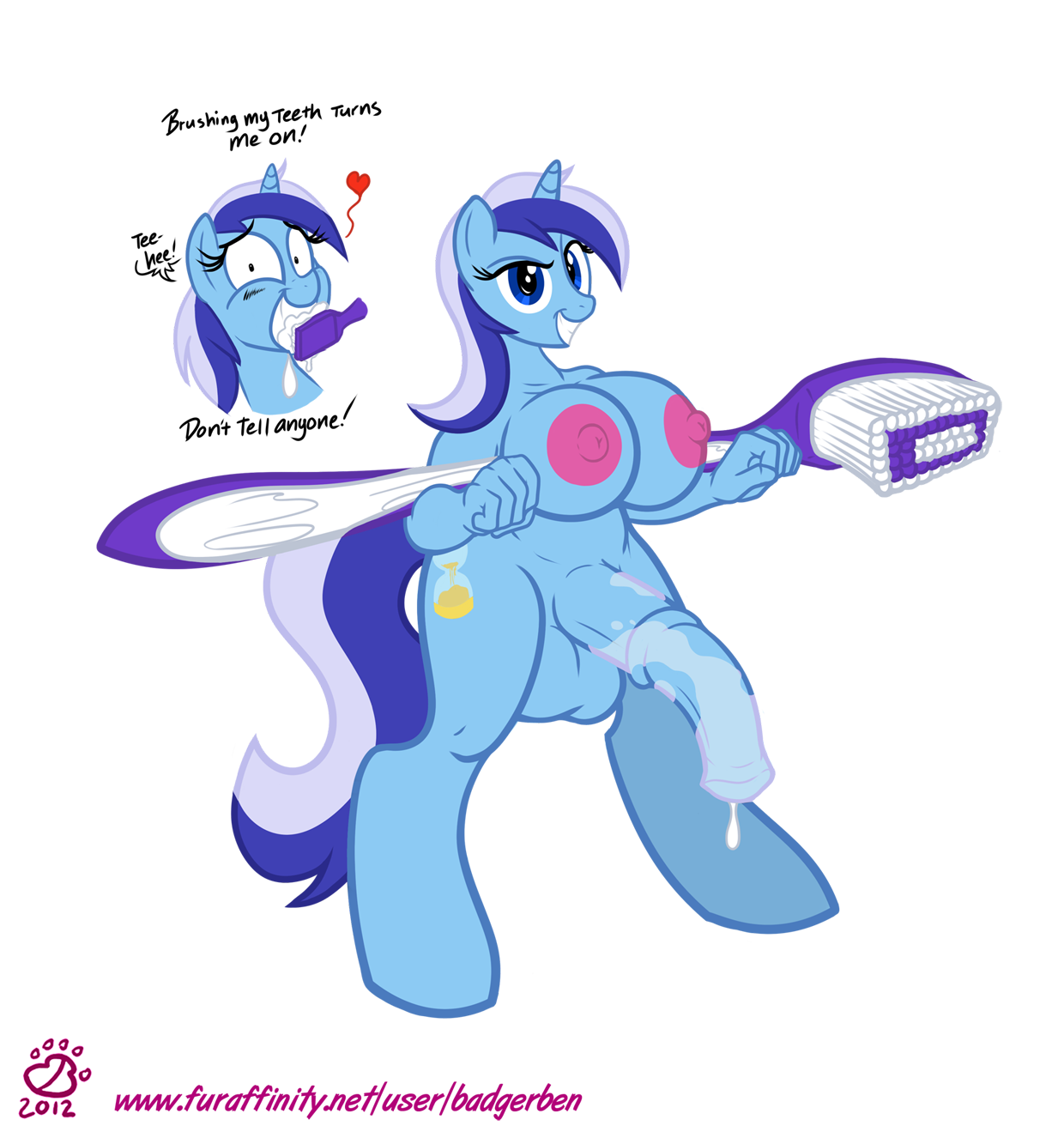 Rule34 – If it exists, there is porn of it / badgerben, colgate (mlp) / 79070