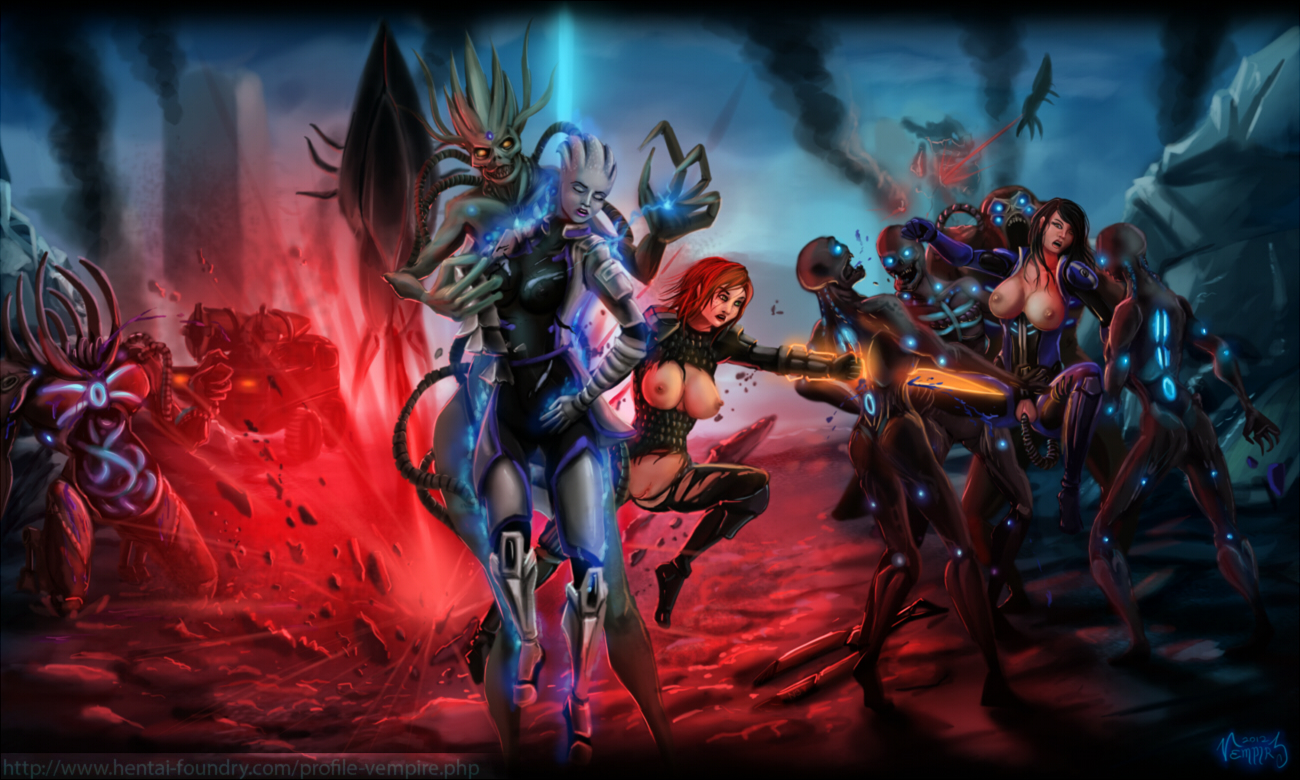 Rule34 – If it exists, there is porn of it / brute, vempire, asari, ashley williams, banshee (mass effect), commander shepard, femshep, husk, liara t'soni, reaper (mass effect) / 83505