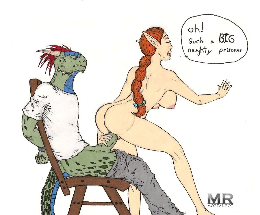 Rule34 – If it exists, there is porn of it / argonian, bosmer / 83841