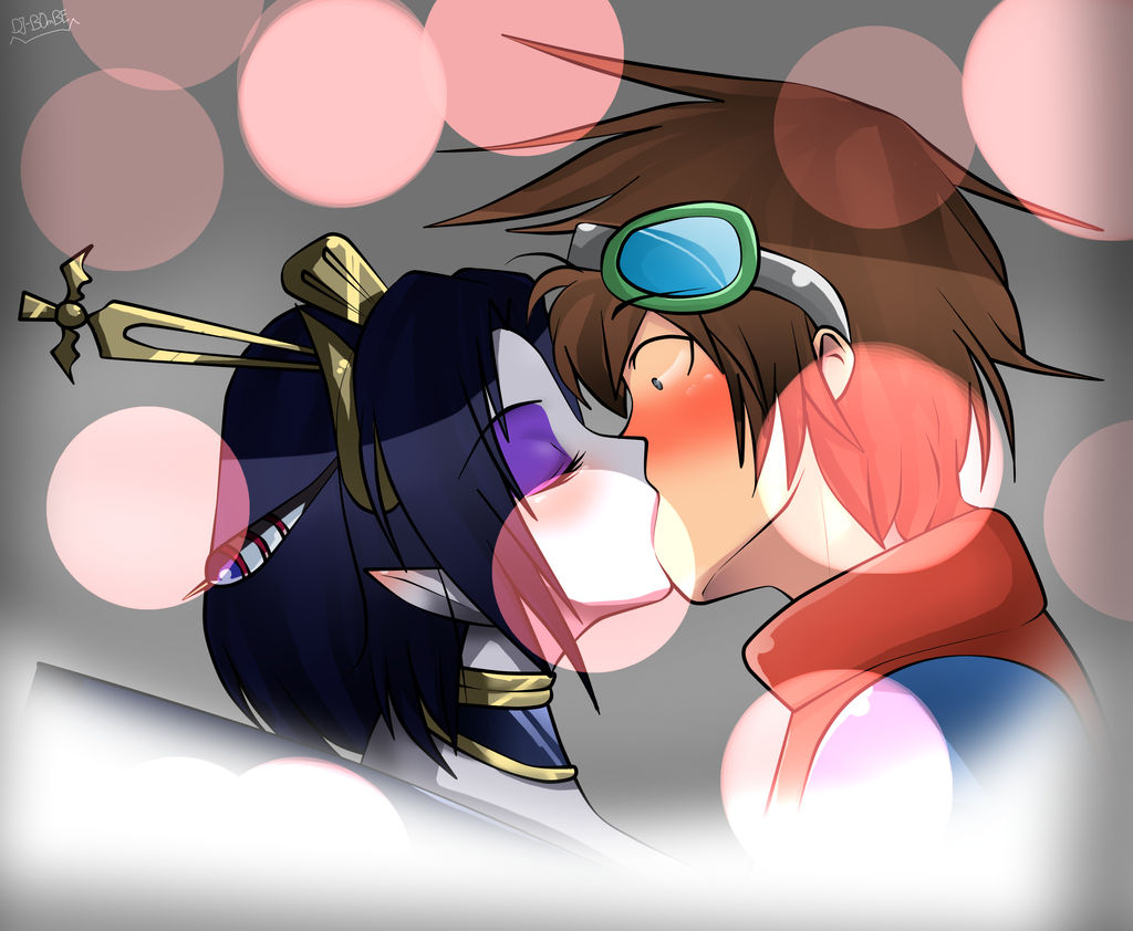 kudou taiki, lilithmon, digimon, digimon xros wars, tagme, kiss