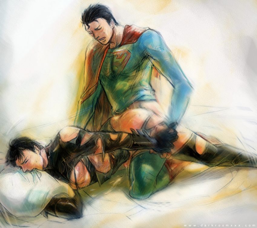 Rule34 – If it exists, there is porn of it / batman, bruce wayne, clark kent, superman / 84059