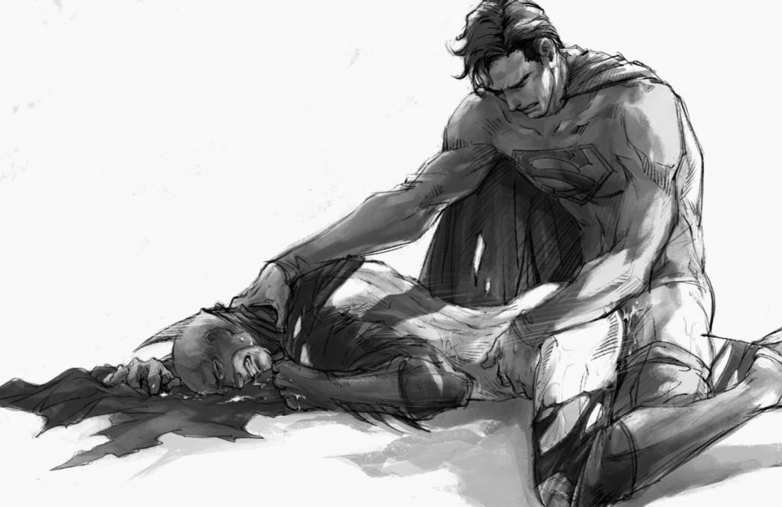 Rule34 – If it exists, there is porn of it / batman, bruce wayne, clark kent, superman / 84066
