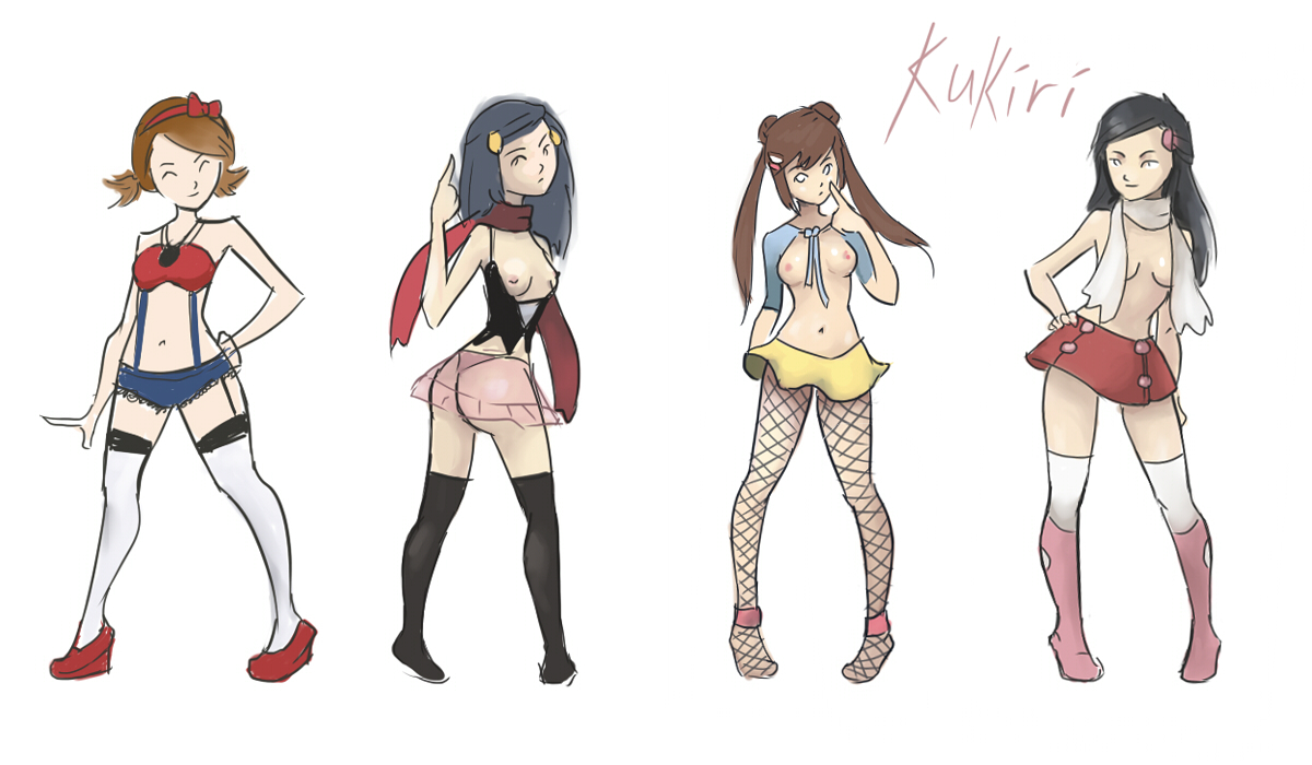 Rule34 – If it exists, there is porn of it / dawn (pokemon), lyra (pokemon), princess salvia, rosa (pokemon) / 84245