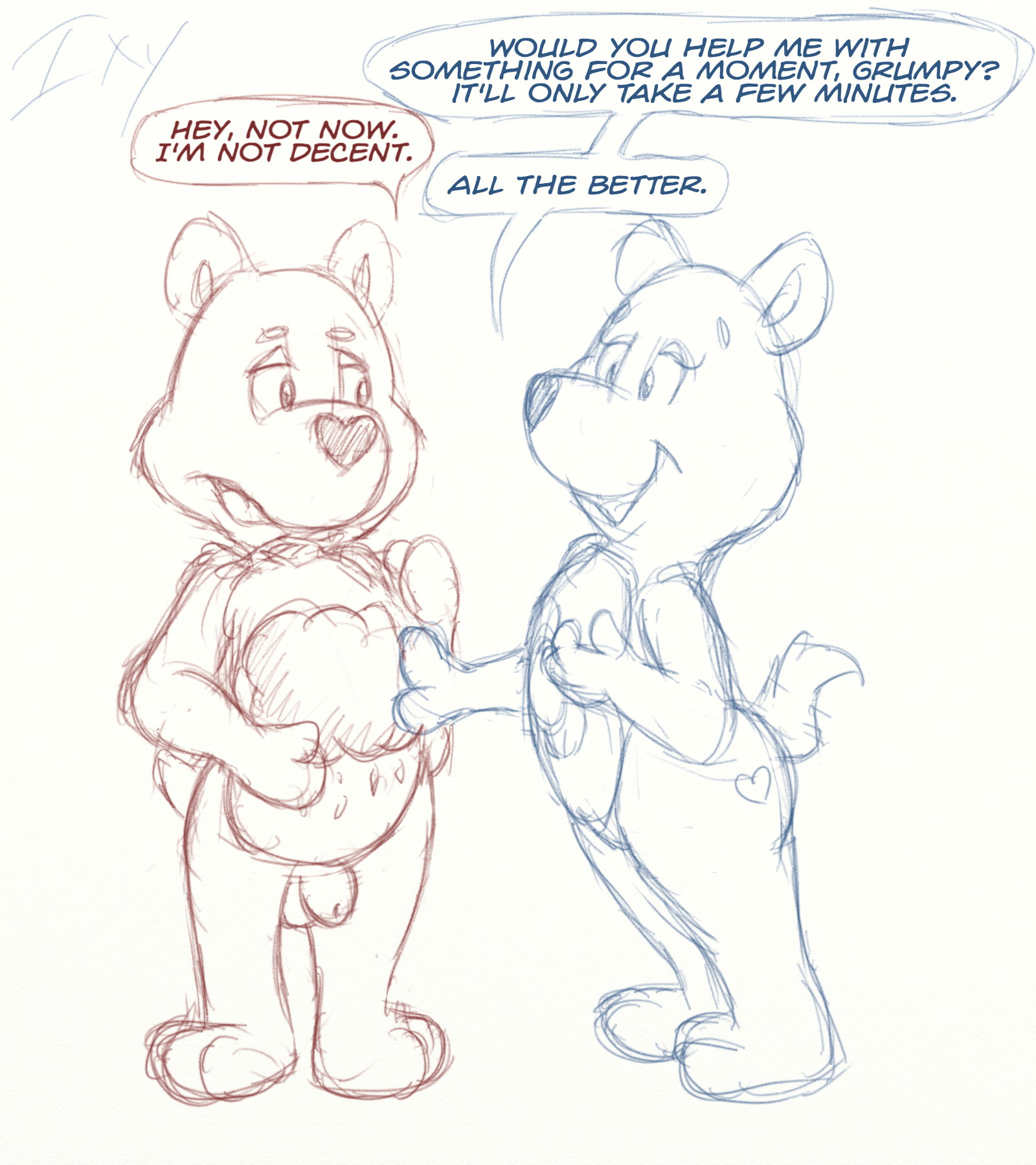 Rule34 – If it exists, there is porn of it / ixbalam, grumpy bear / 84356