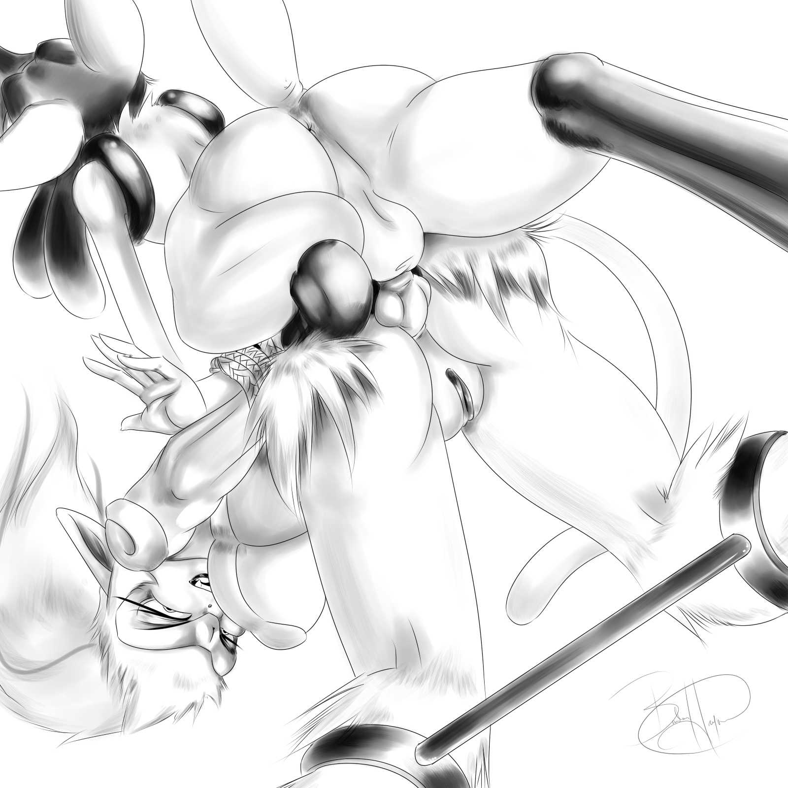 Rule34 – If it exists, there is porn of it / infernape, lucario / 84771