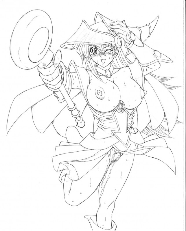 Rule34 – If it exists, there is porn of it / hige ani, alexis rhodes, dark magician girl / 84990