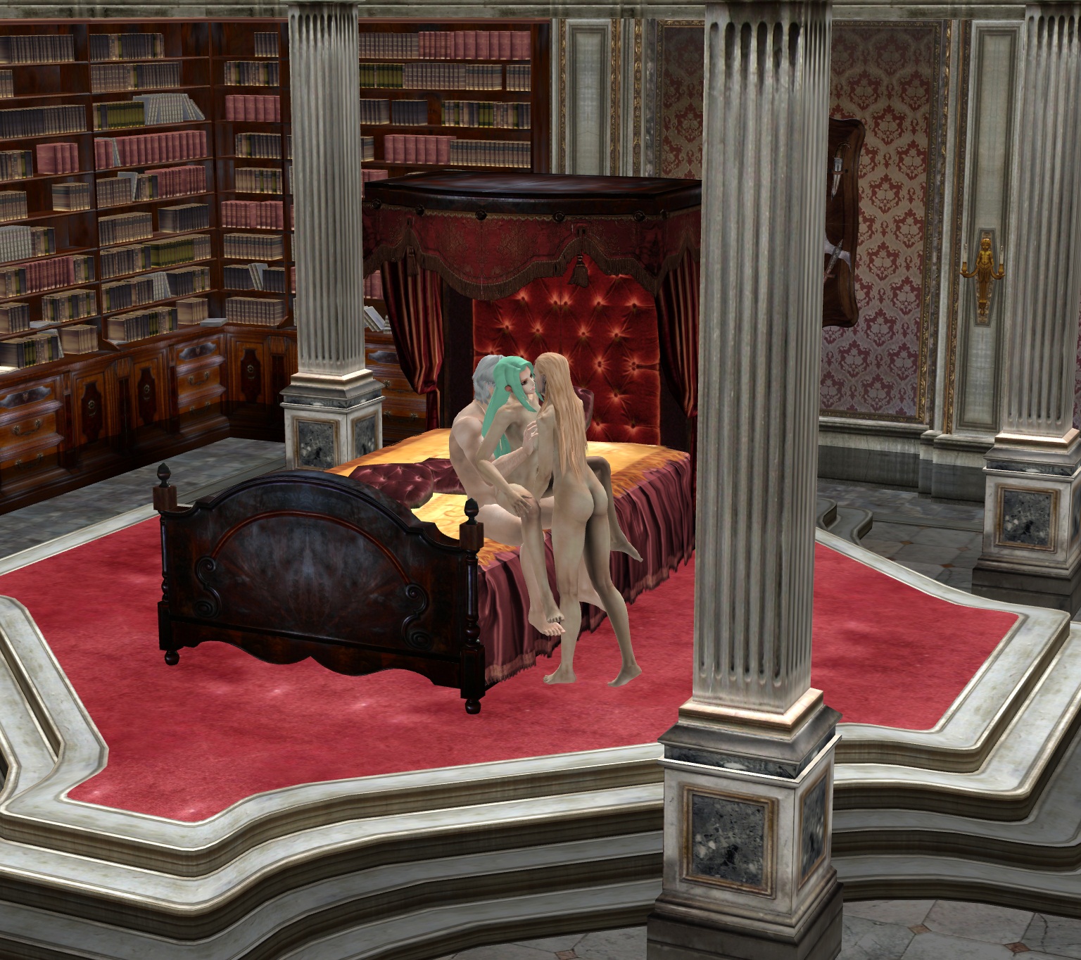 Rule34 – If it exists, there is porn of it / dante, morrigan aensland, trish (devil may cry) / 85075