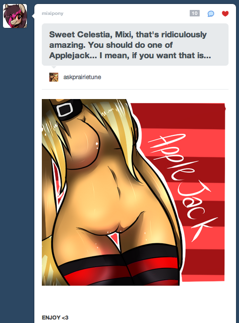 Rule34 – If it exists, there is porn of it / mixipony, applejack (mlp) / 85161