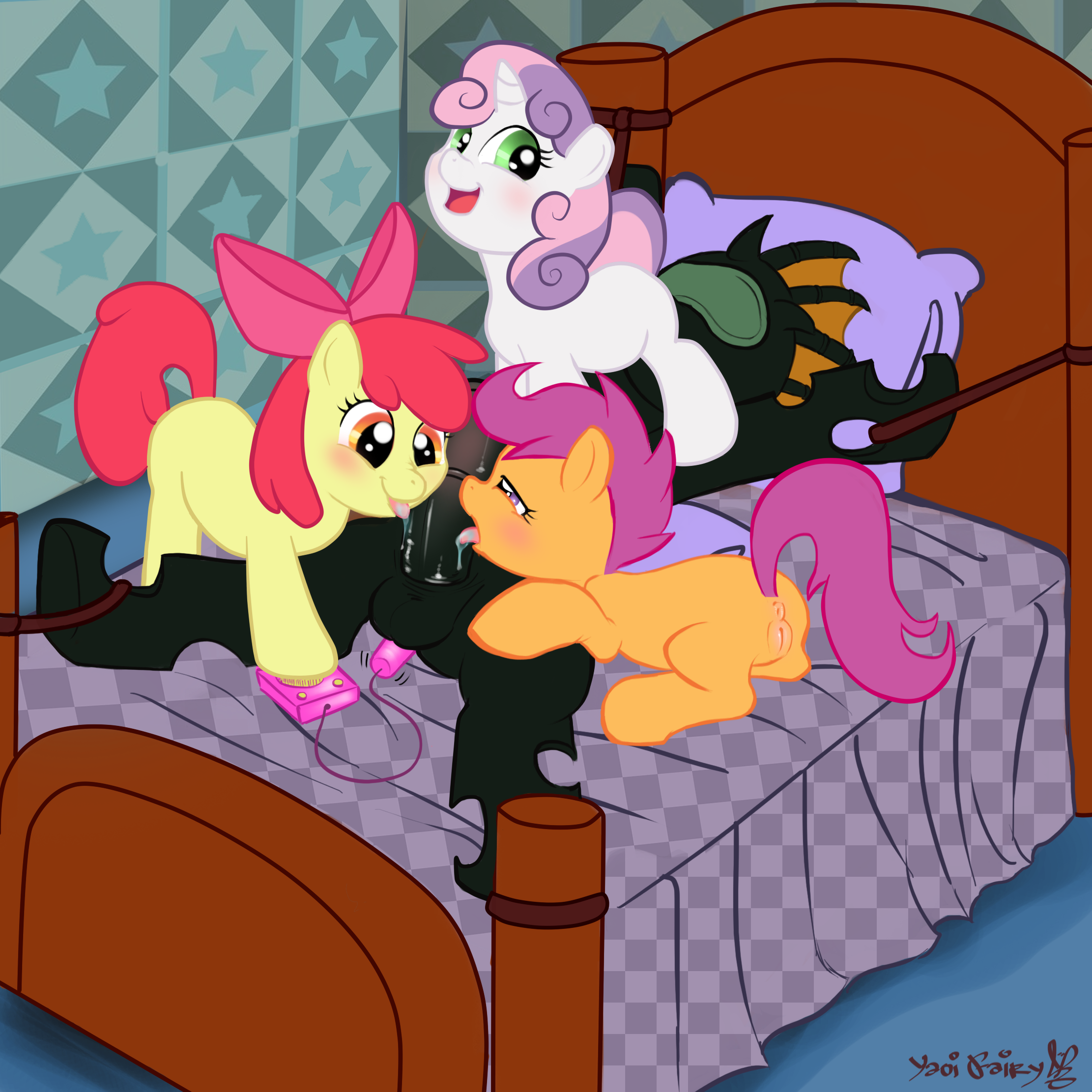 Rule34 – If it exists, there is porn of it / yaoifairy, apple bloom (mlp), cutie mark crusaders, scootaloo (mlp), sweetie belle (mlp) / 85432