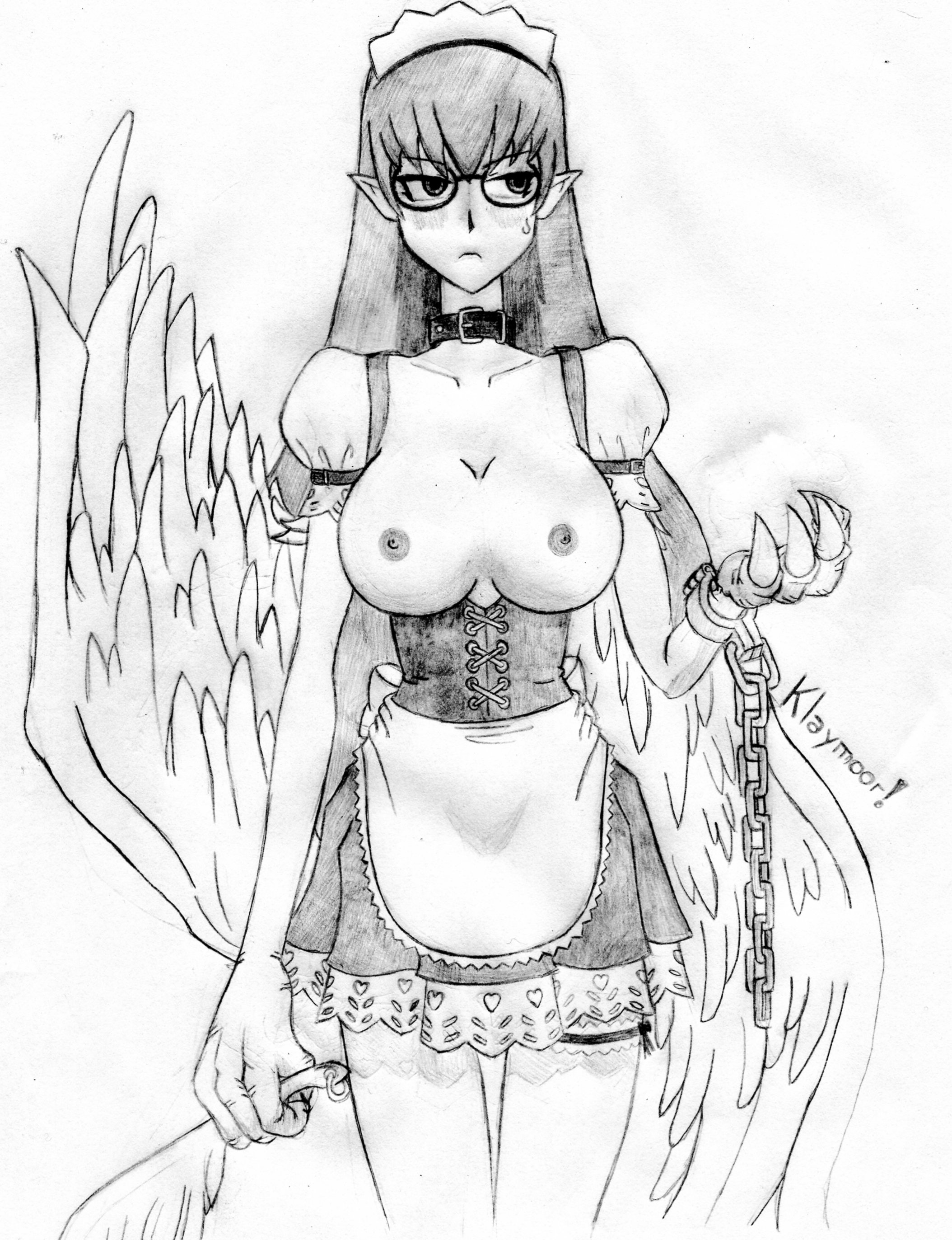 Rule34 – If it exists, there is porn of it / klaymoor, harpie lady / 85687