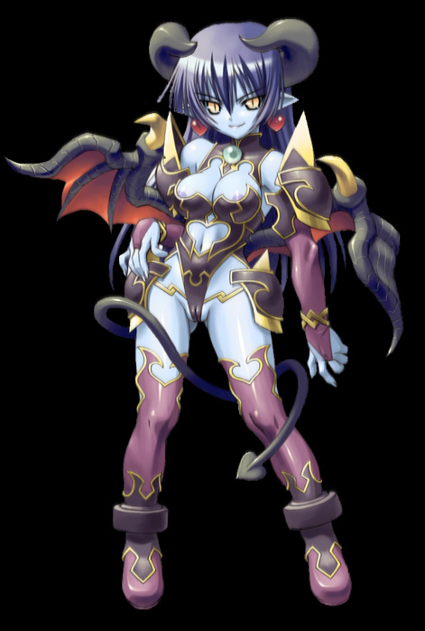 astaroth (shinrabanshou), shinrabanshou, tagme, breasts, cameltoe, demon girl, pointy ears, tail, wings