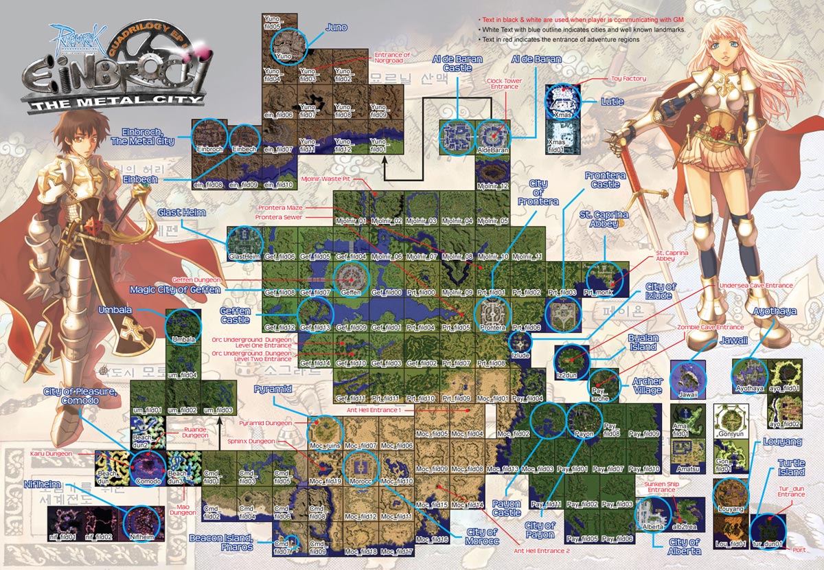 ragnarok online, tagme, map