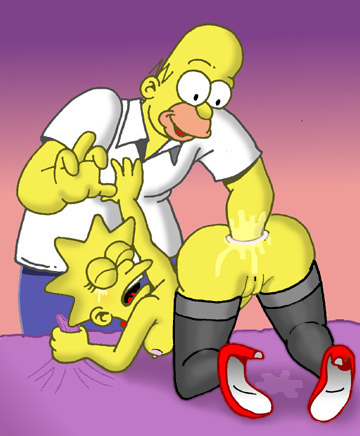 Rule34 – If it exists, there is porn of it / maxwell edison, homer simpson, lisa simpson / 86067