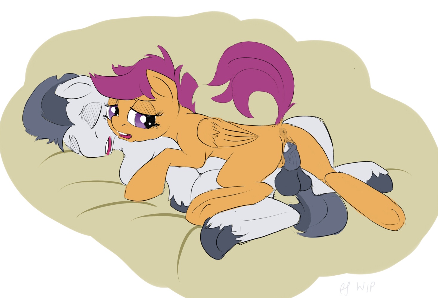 Rule34 – If it exists, there is porn of it / cutie mark crusaders, rumble, scootaloo (mlp) / 86257