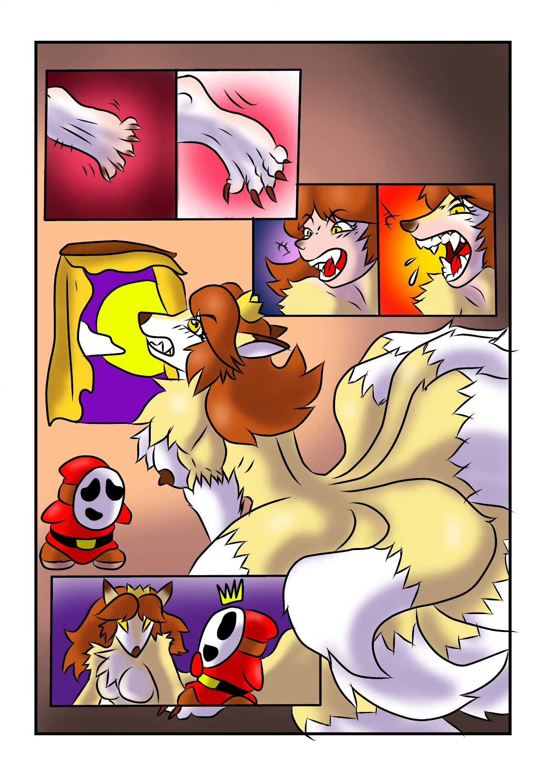 Rule34 – If it exists, there is porn of it / silverbulletproof, princess daisy, shy guy / 86296