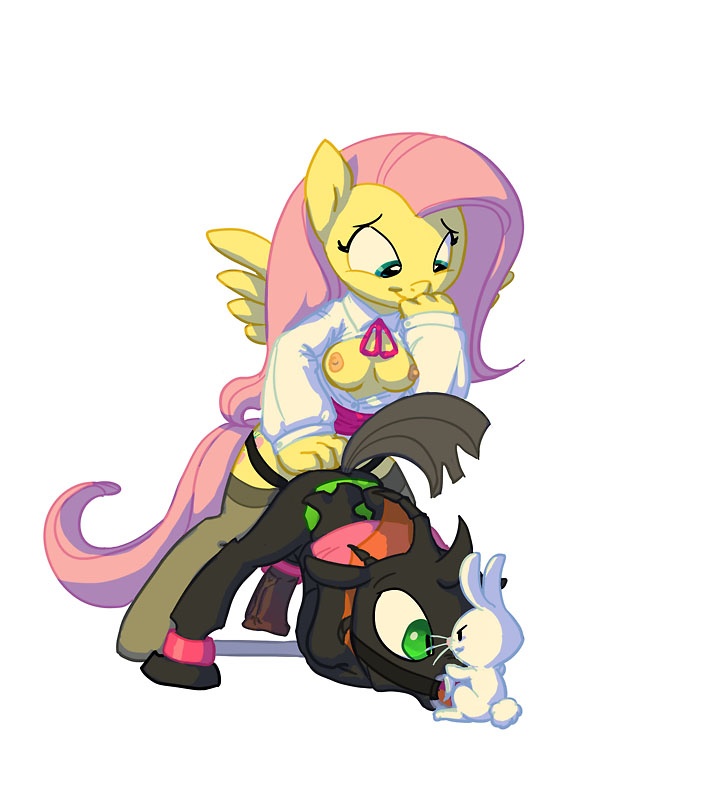 Rule34 – If it exists, there is porn of it / carnifex, angel bunny, fluttershy (mlp) / 86314