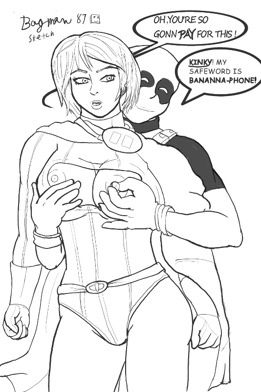 Rule34 – If it exists, there is porn of it / bagman87, deadpool, power girl / 86315