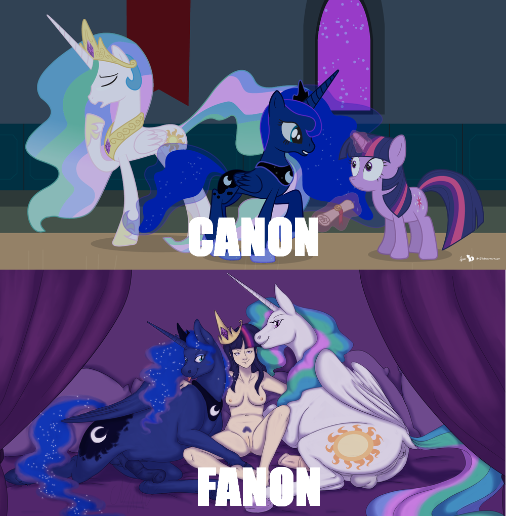 Rule34 – If it exists, there is porn of it / cartoonlion, princess celestia, princess luna (mlp), twilight sparkle (mlp) / 86316