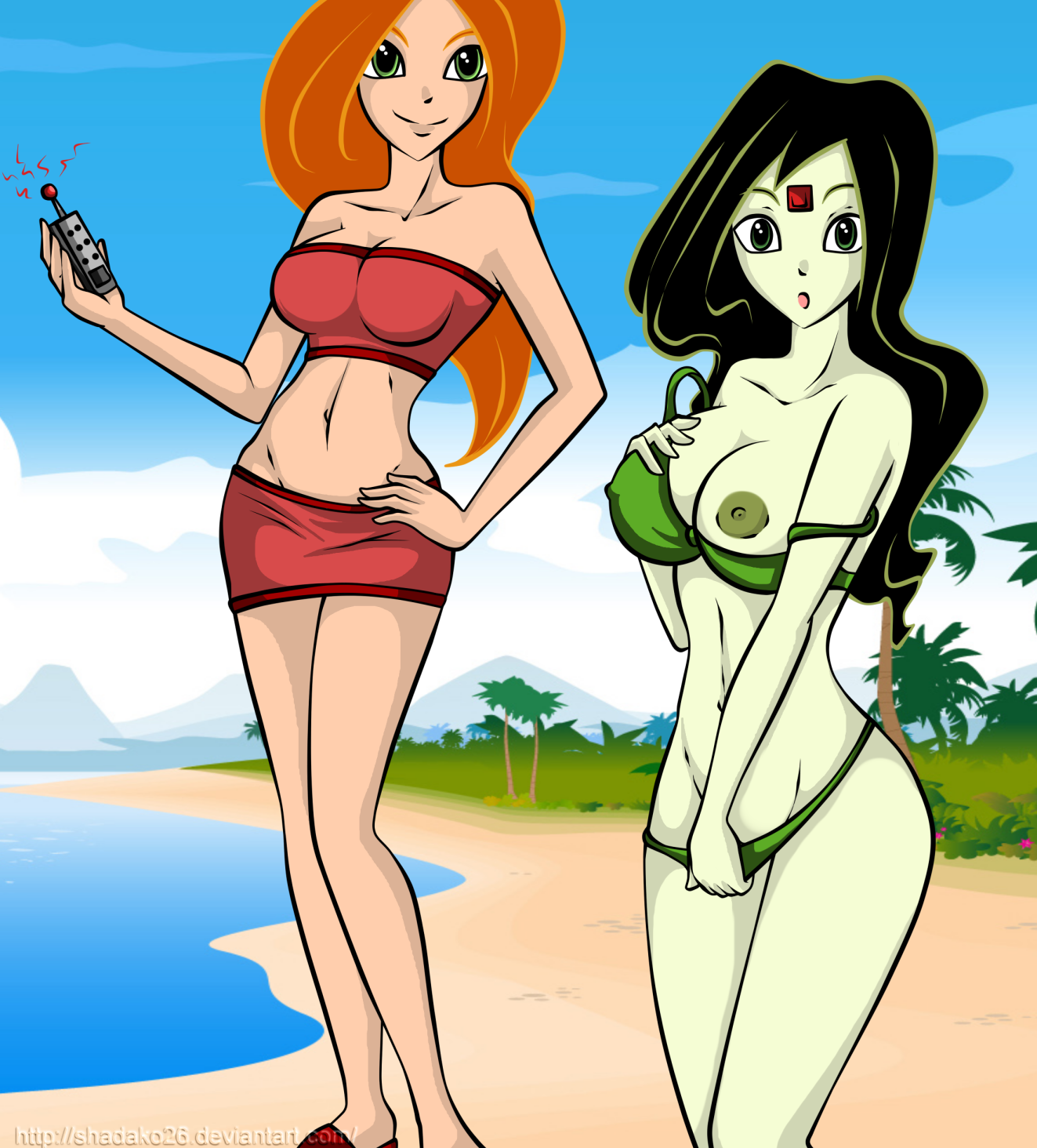 Rule34 – If it exists, there is porn of it / shadako26, kimberly ann possible, shego / 86343