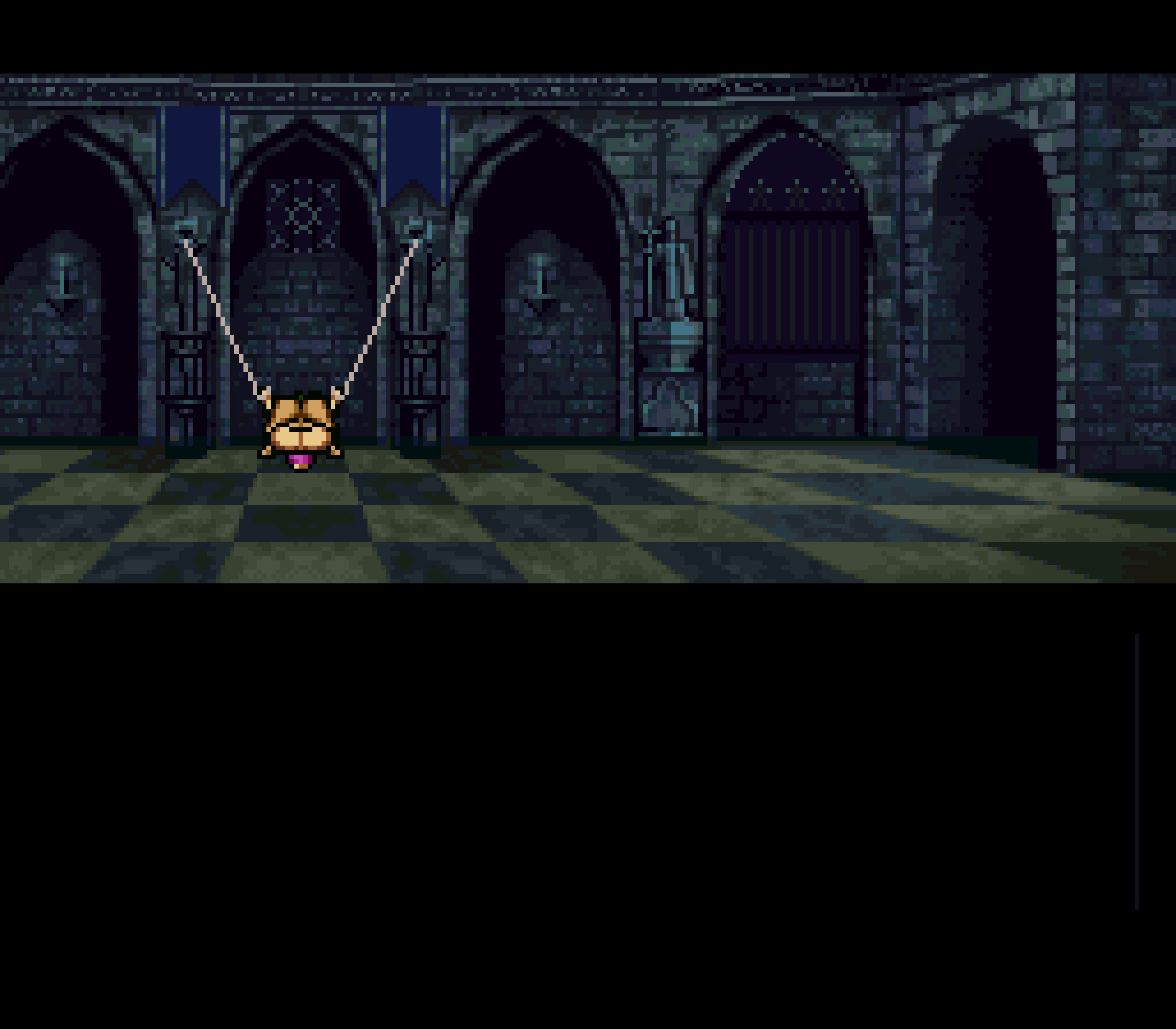 bramsel (fire emblem), lene (fire emblem), fire emblem, fire emblem: genealogy of the holy war, nintendo, animated, animated gif, artist request, highres, source request, tagme, chain, dungeon, english text, sprite art, vaginal