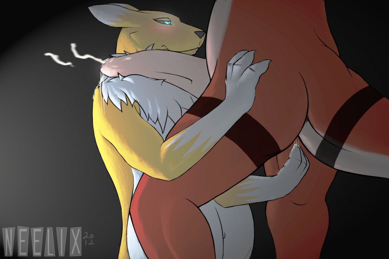 Rule34 – If it exists, there is porn of it / neelix, guilmon, renamon / 86954